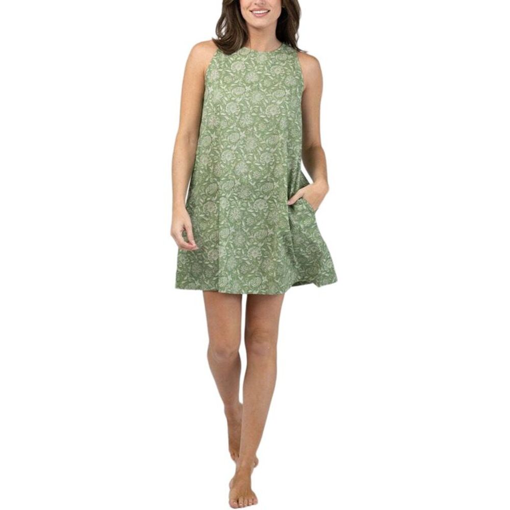 Olive Workshop Womens  Capri Dress, Green
